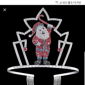 Tiara Christmas Santa new in box toddler/girl